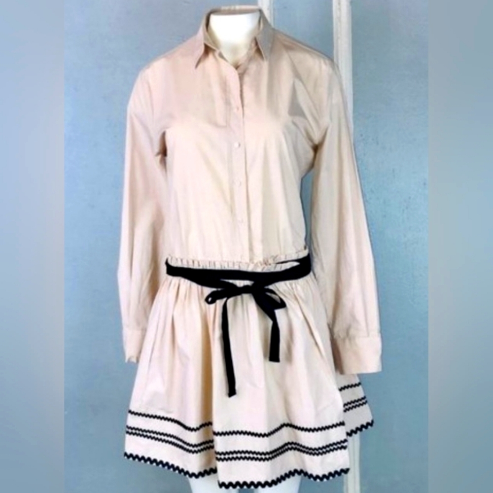 Zara poplin shirtdress.